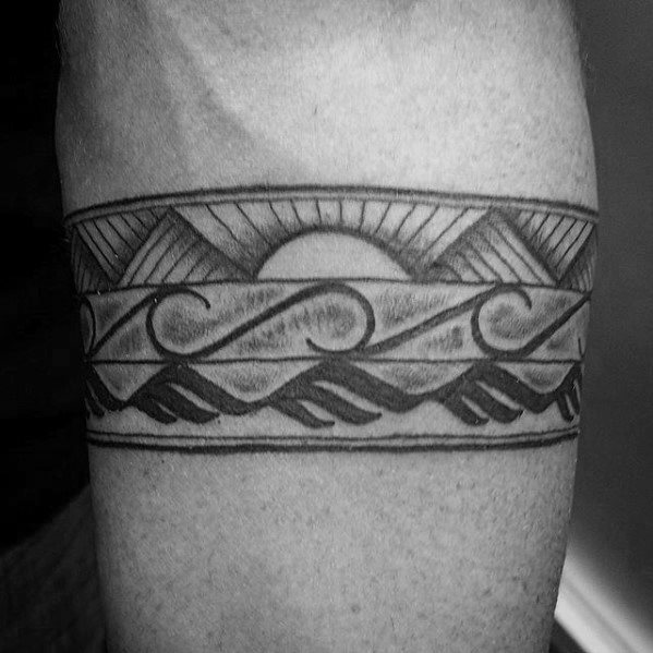 tatouage bracelet tribal 73