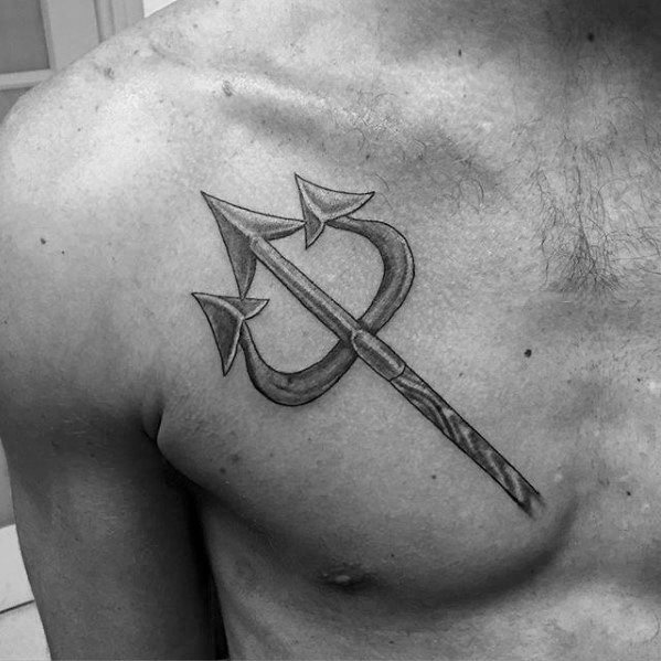 tatouage trident 35