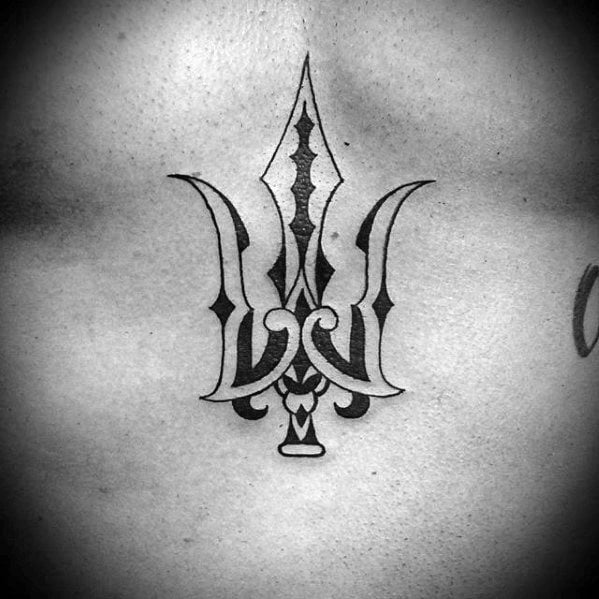 tatouage trident 49