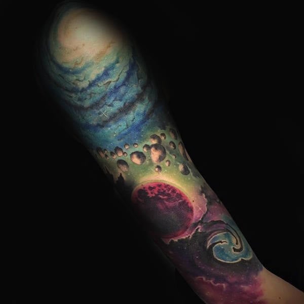 tatouage astronomie 105