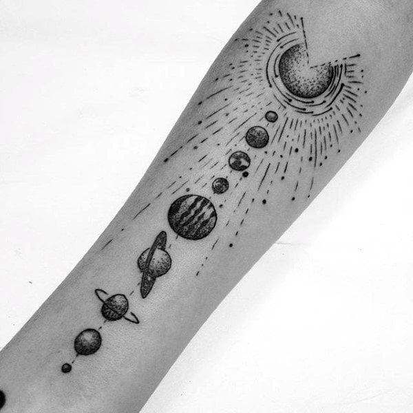 tatouage astronomie 157