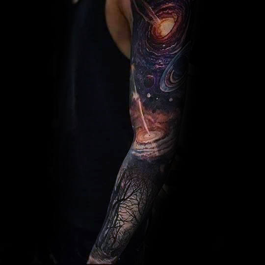 tatouage astronomie 51