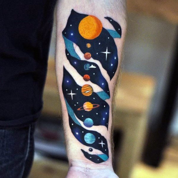 tatouage astronomie 85
