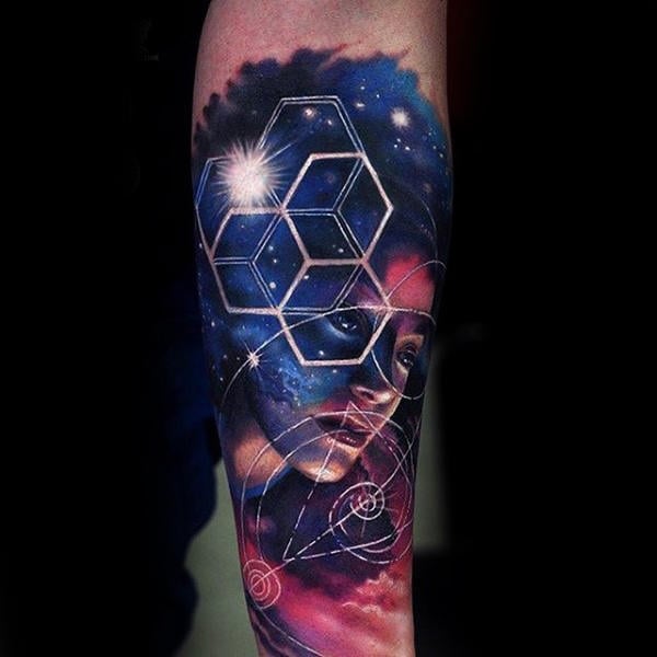tatouage astronomie 87