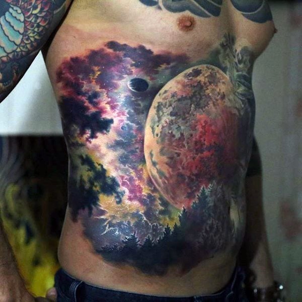 tatouage astronomie 99