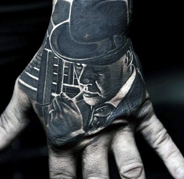 tatouage gangster 34