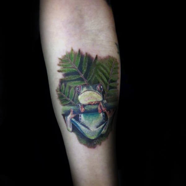 tatouage grenouille 139