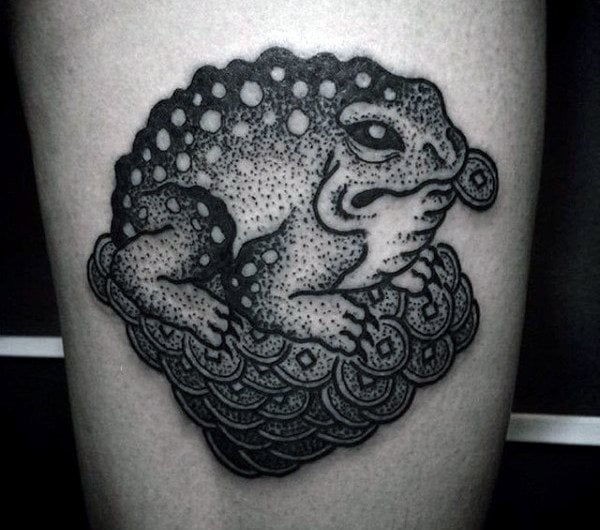tatouage grenouille 142