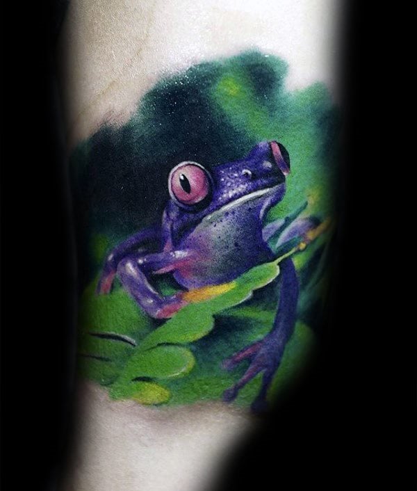 tatouage grenouille 175
