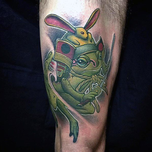 tatouage grenouille 199