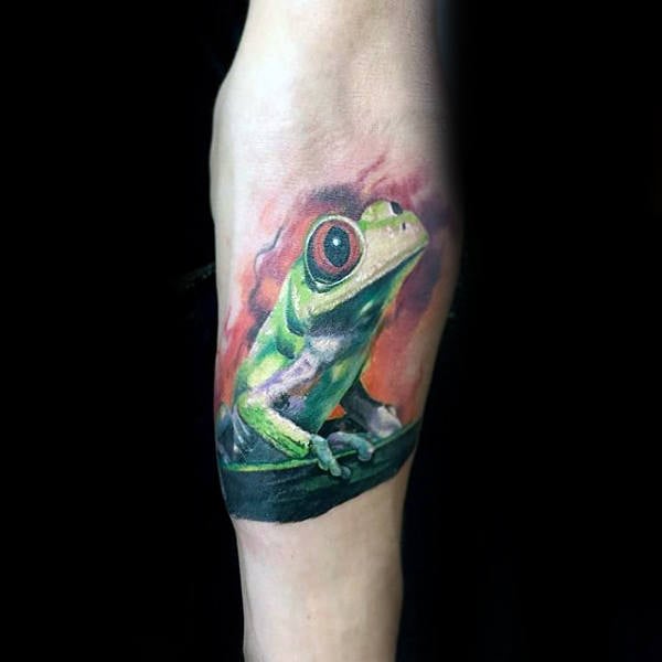 tatouage grenouille 31