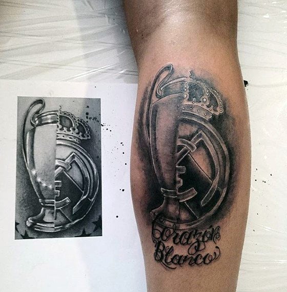 tatouage real madrid 104