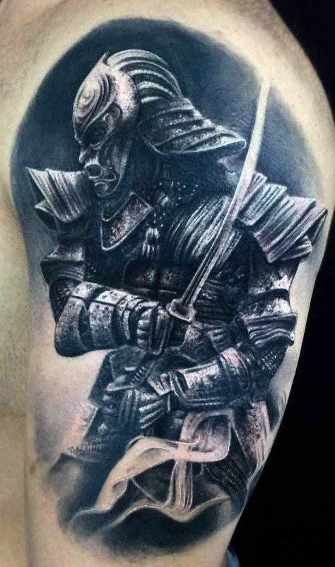 tatouage samourai 115