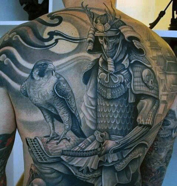 tatouage samourai 127