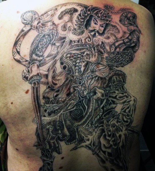 tatouage samourai 73