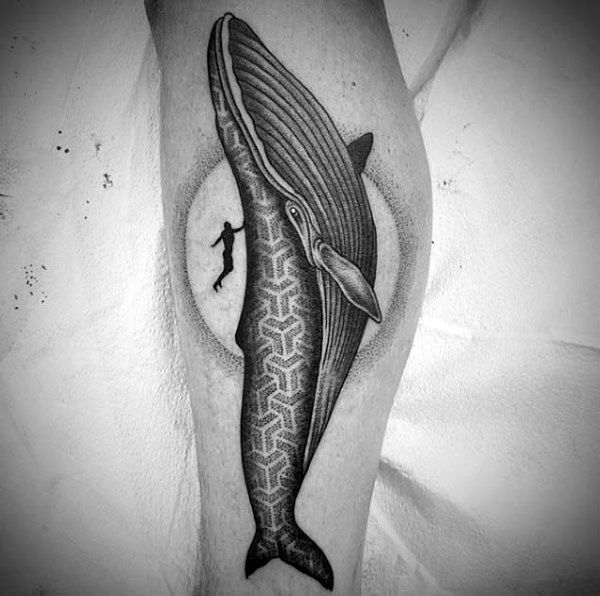 tatouage baleine 107
