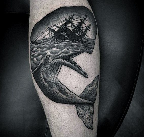 tatouage baleine 131