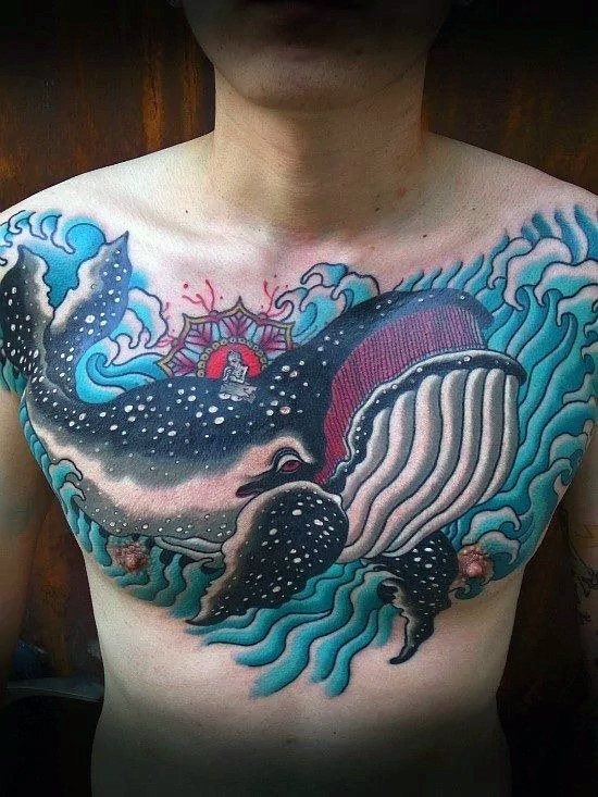 tatouage baleine 133