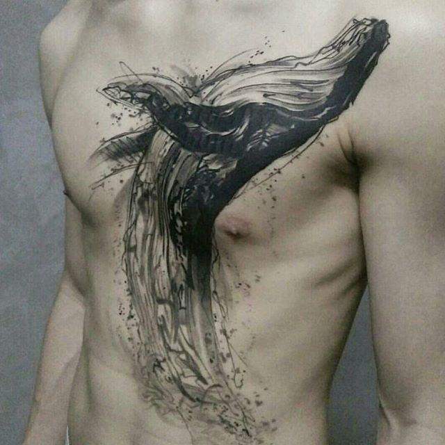 tatouage baleine 223