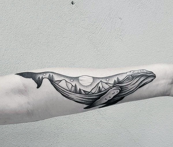 tatouage baleine 87
