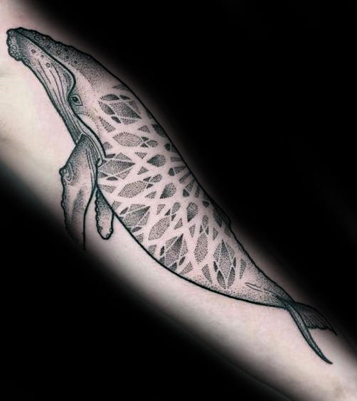 tatouage baleine 91