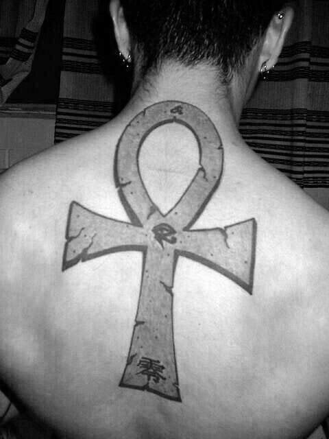 tatouage croix ankh 59