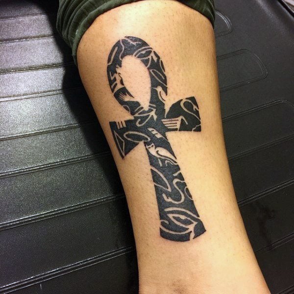 tatouage croix ankh 61