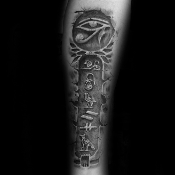 tatouage hieroglyphes 11