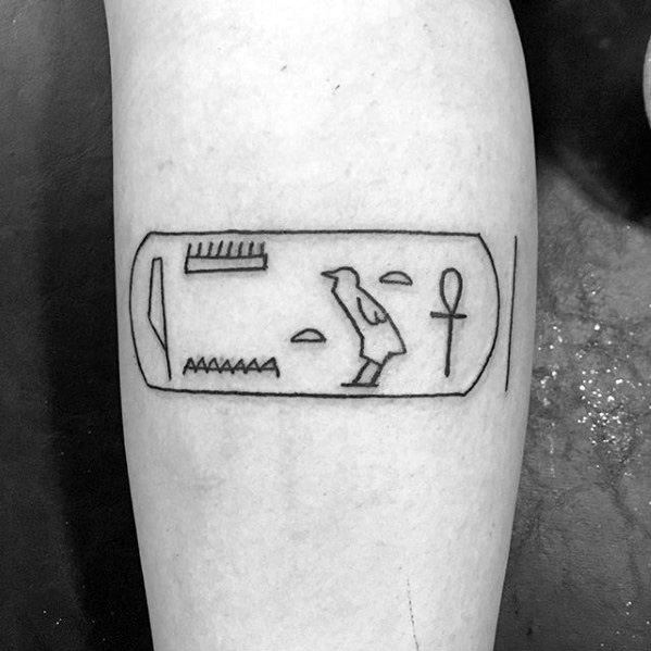 tatouage hieroglyphes 21