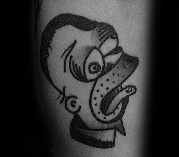 tatouage homer simpson 78