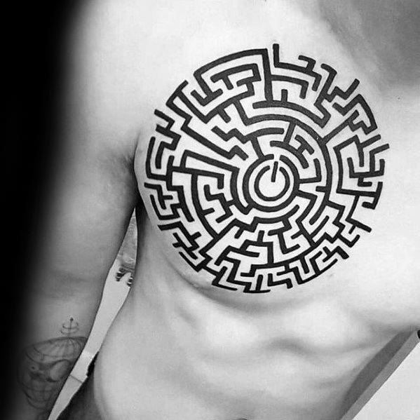 tatouage labyrinthe 123