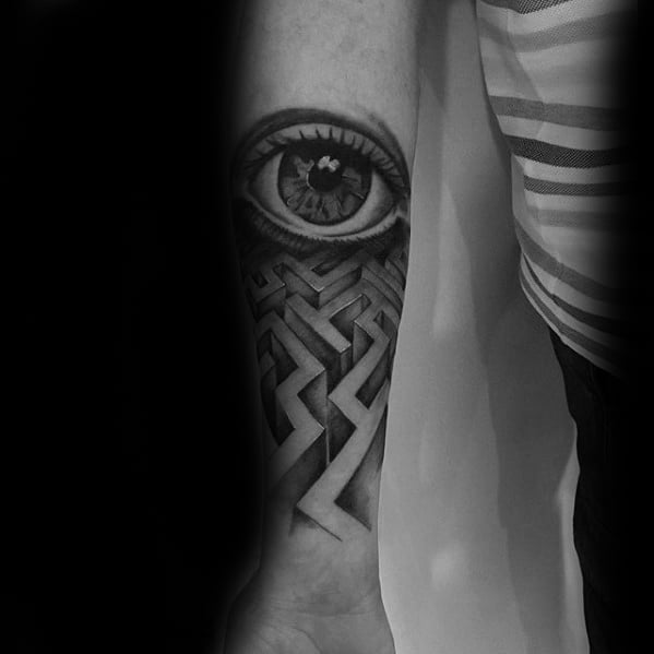 tatouage labyrinthe 51