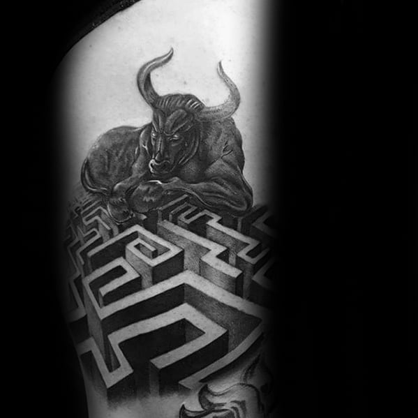 tatouage labyrinthe 91