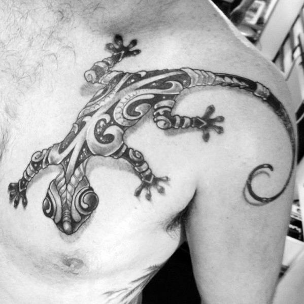 tatouage lezard gecko 11