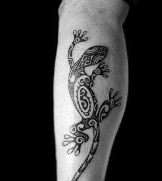 tatouage lezard gecko 23
