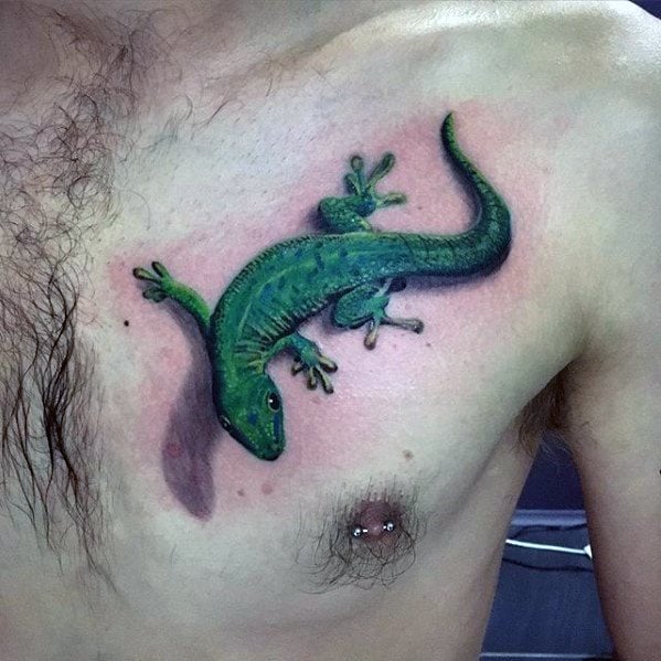 tatouage lezard gecko 31