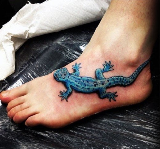 tatouage lezard gecko 33