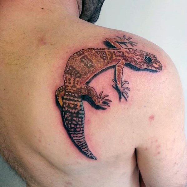 tatouage lezard gecko 43