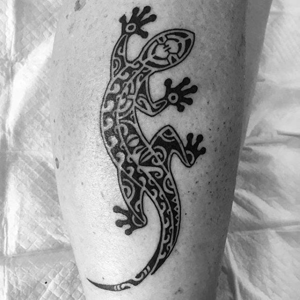 tatouage lezard gecko 47