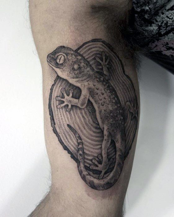 tatouage lezard gecko 49