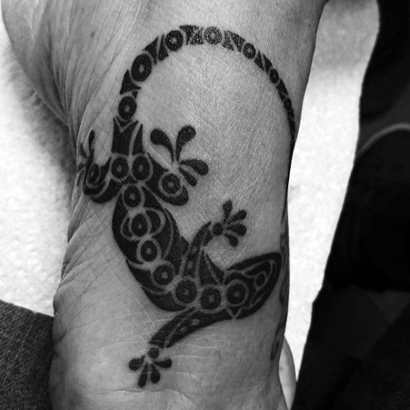 tatouage lezard gecko 55
