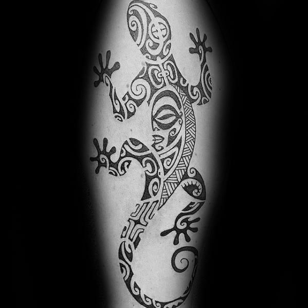 tatouage lezard gecko 61