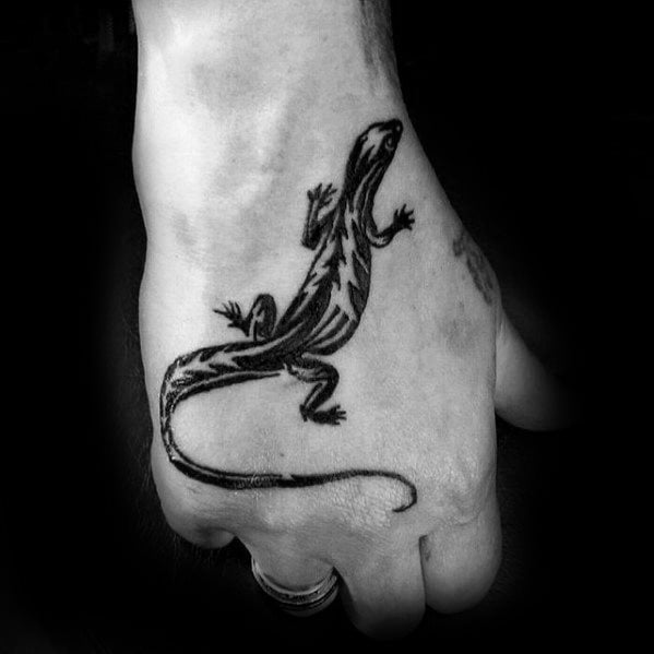 tatouage lezard gecko 91
