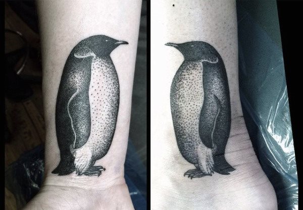 tatouage pingouin 87