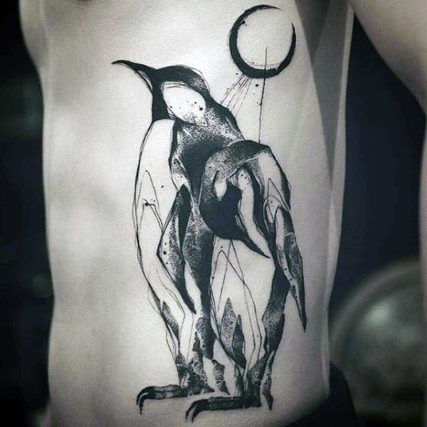 tatouage pingouin 89