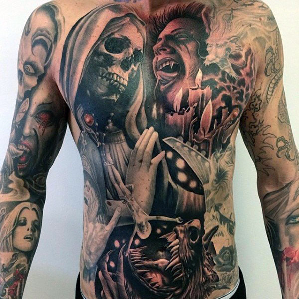 tatouage vampire 37