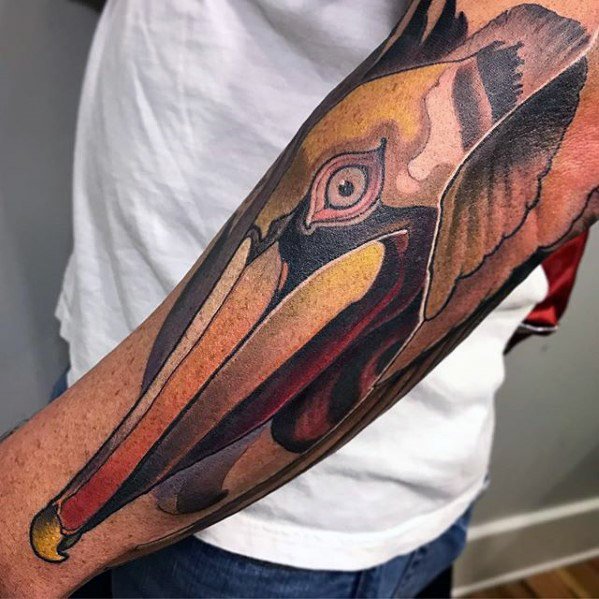 tatouage pelican 17