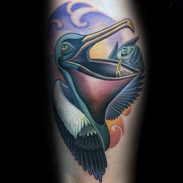 tatouage pelican 21