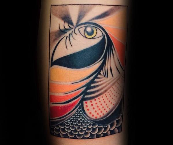 tatouage pelican 73