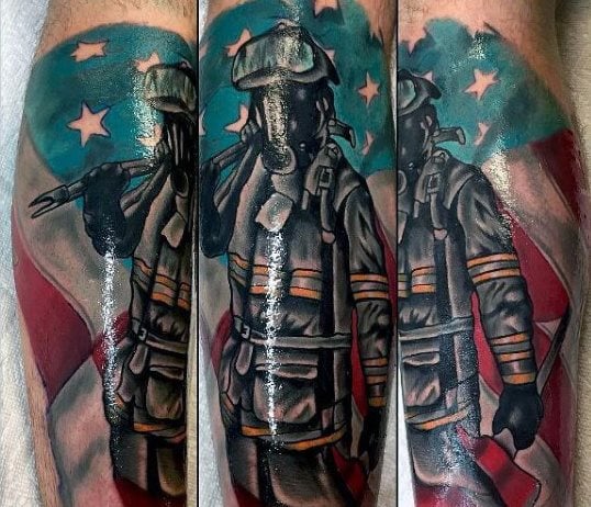 tatouage pompier 11